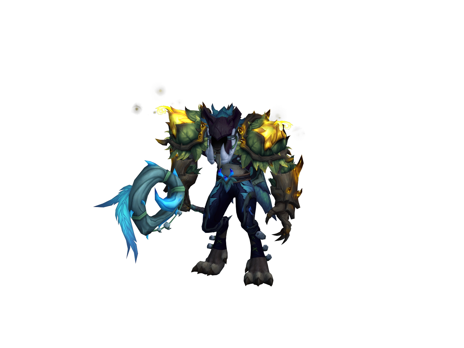 Shibashift 3D character render