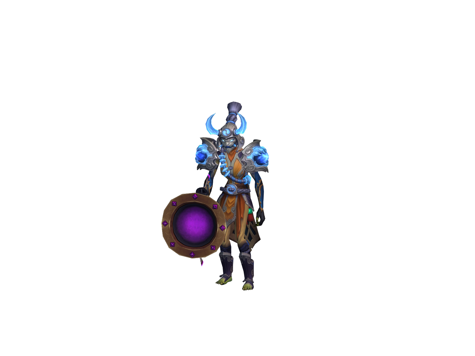 Mymmonk 3D character render