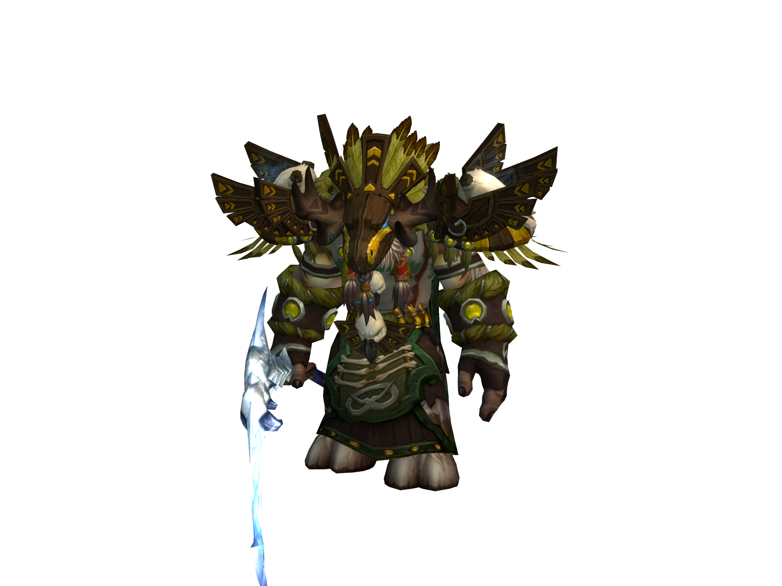 Olbam 3D character render