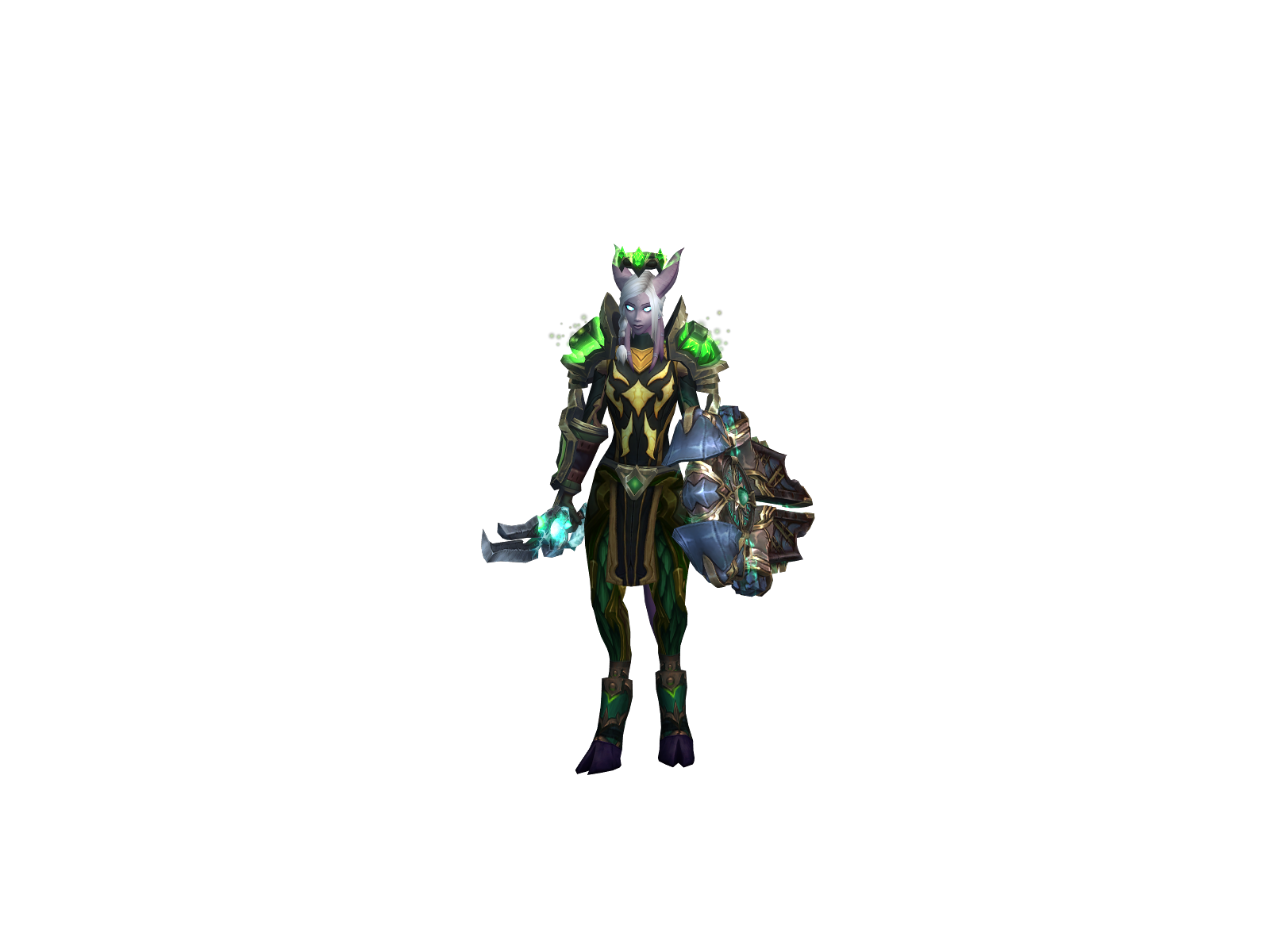 Setenity 3D character render