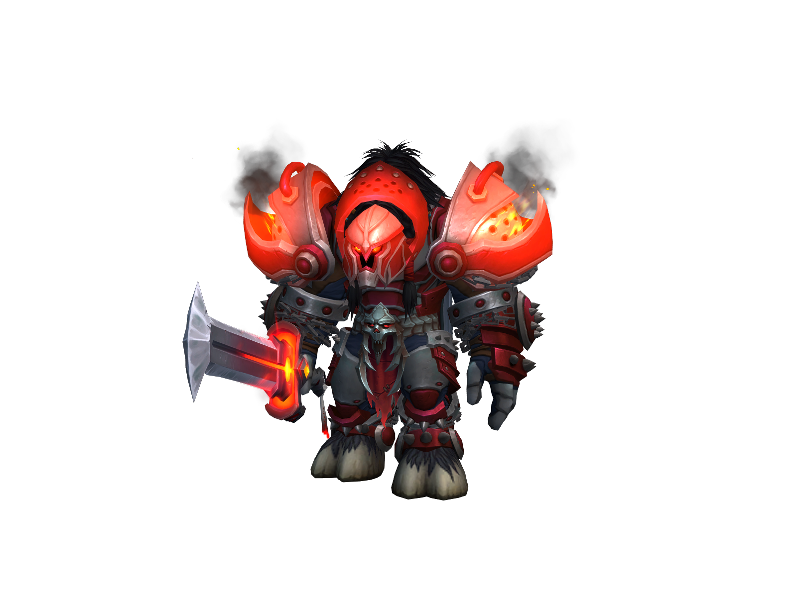 Fedann 3D character render