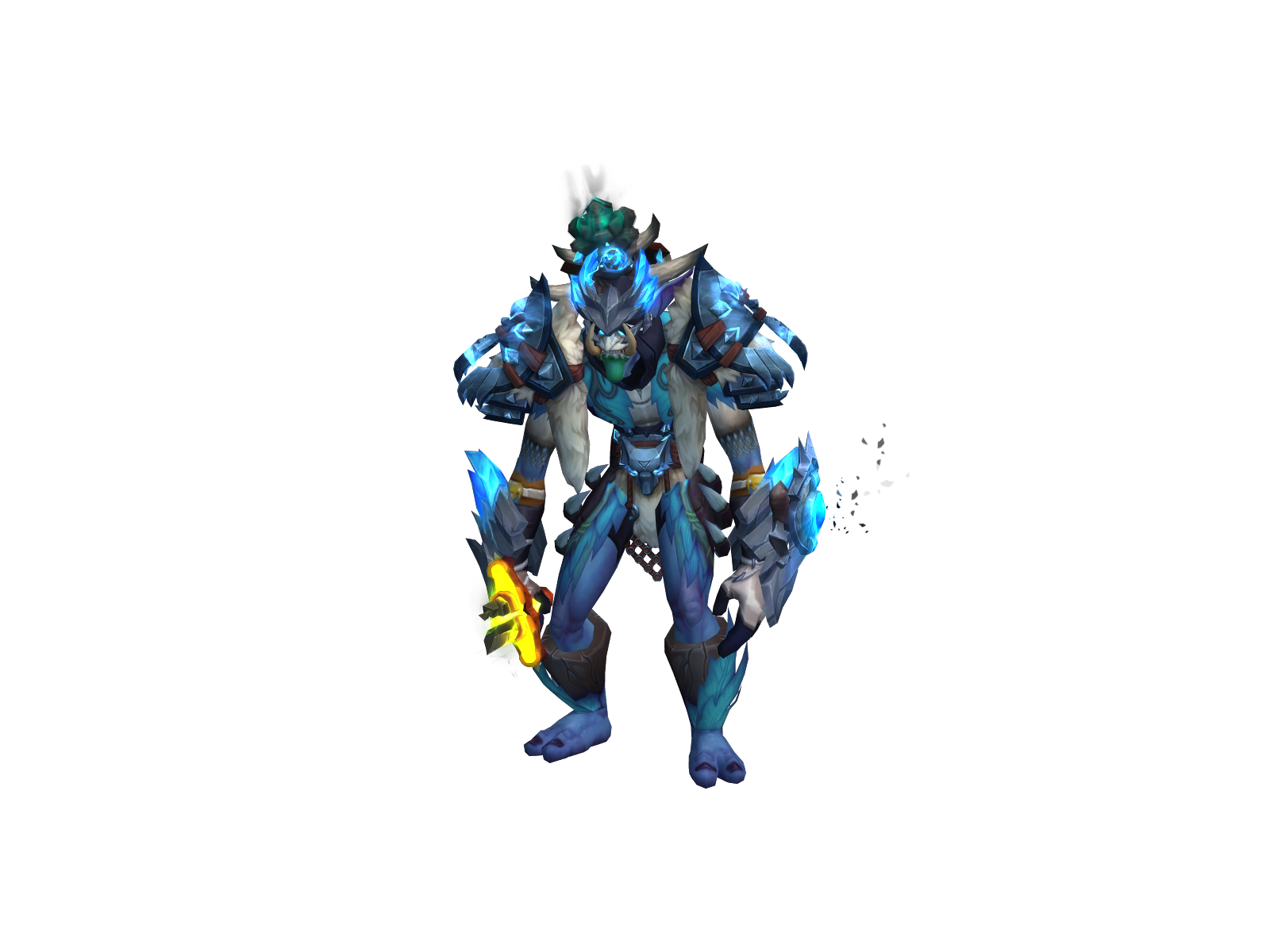 Karaliuss 3D character render