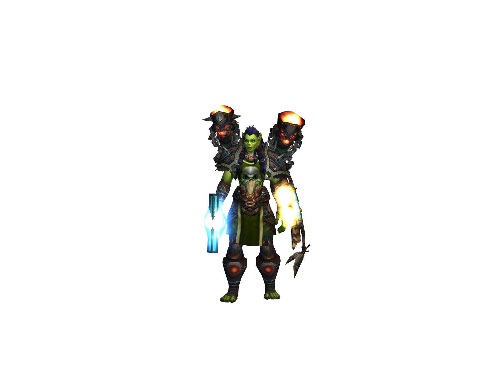 Rokoz 3D character render