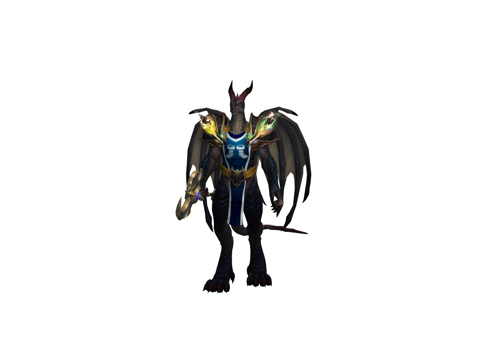 Extragooey 3D character render
