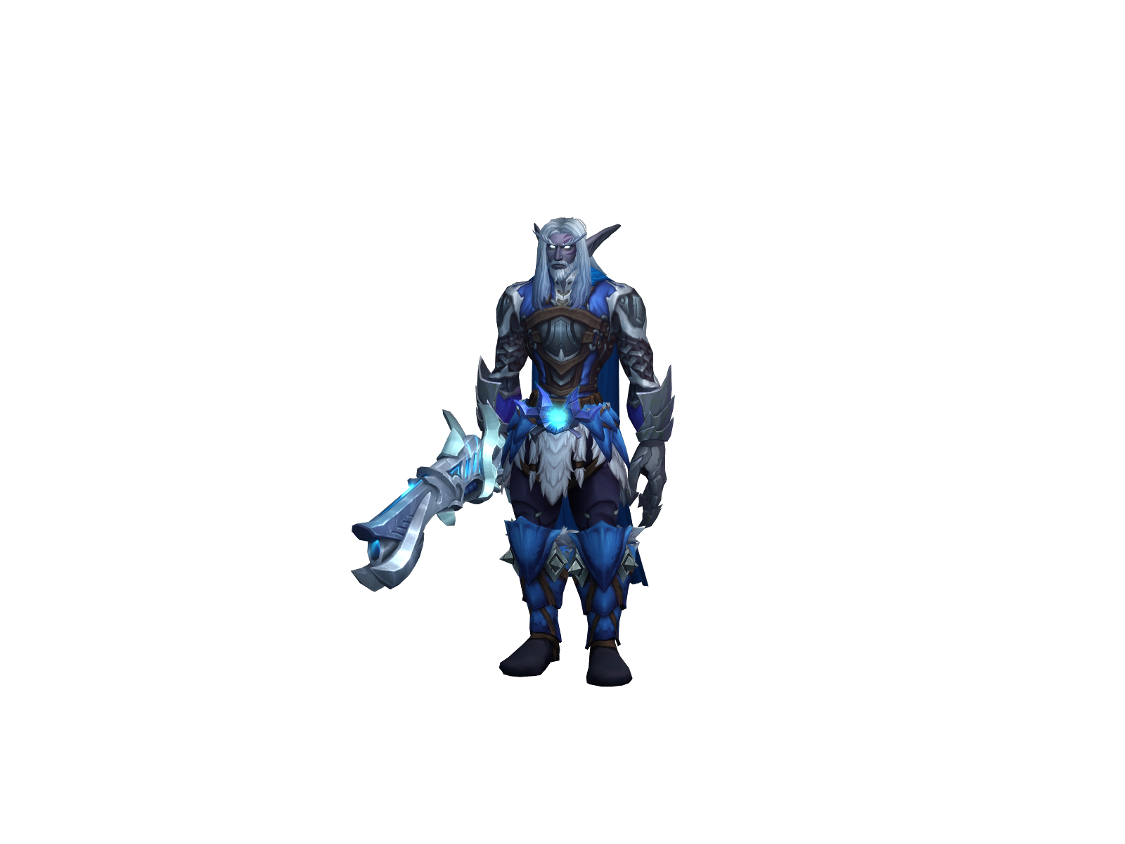 Krowth 3D character render