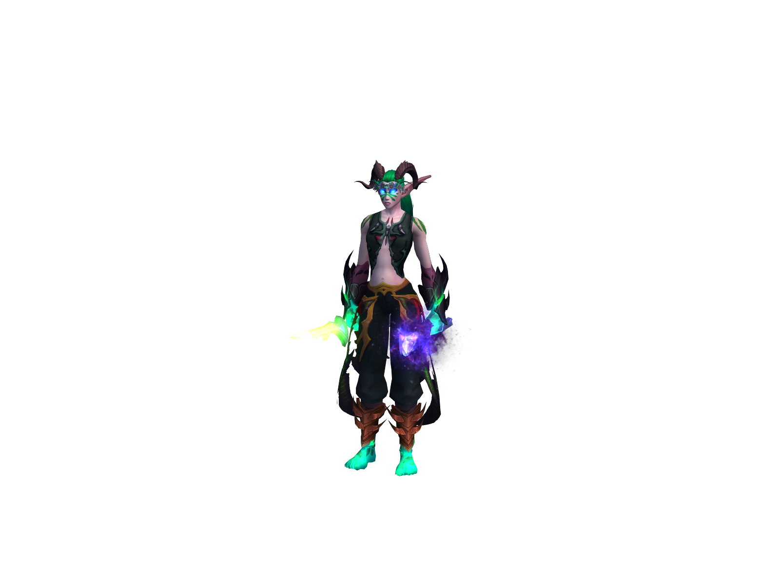 Onmn 3D character render