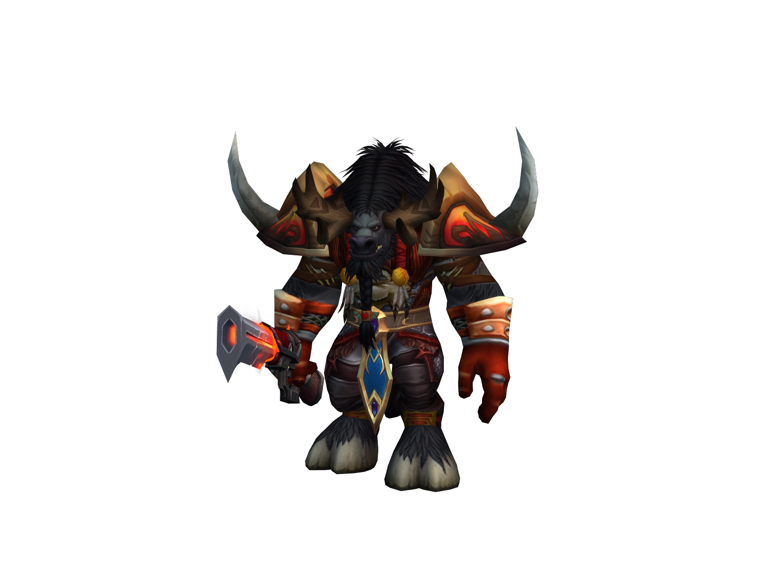 Bígdraco 3D character render