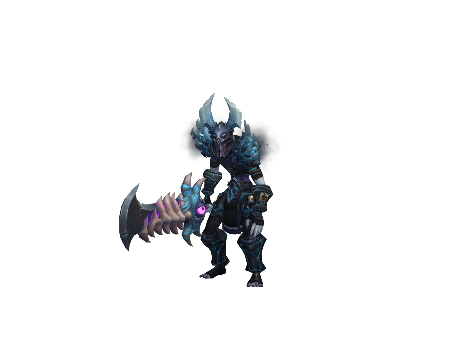 Amafrost 3D character render