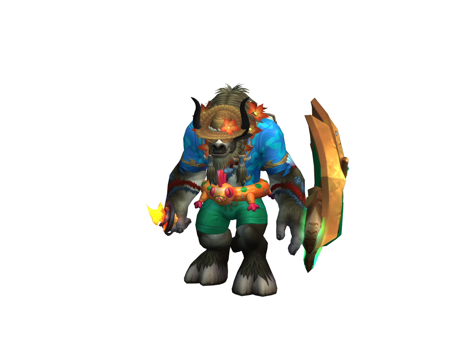 Ghee 3D character render