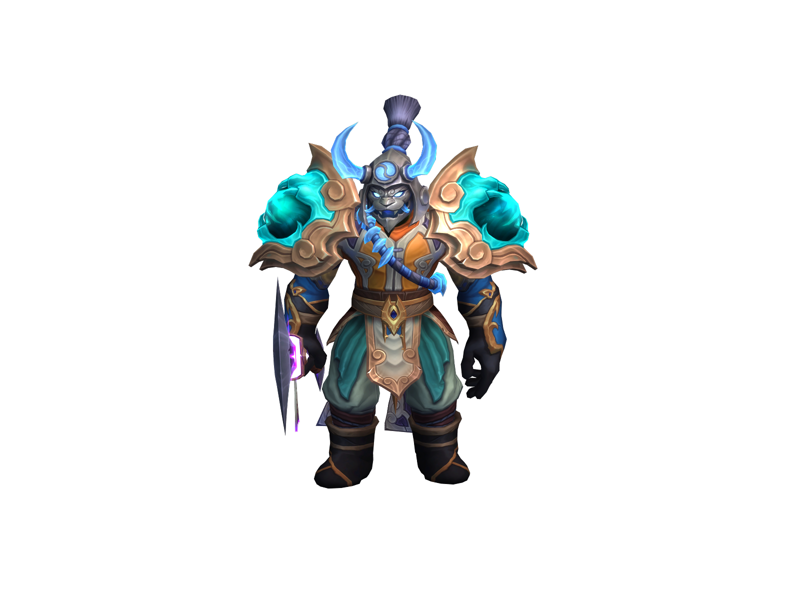 Snakerain 3D character render