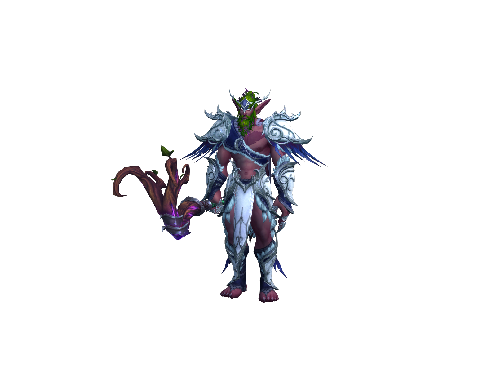 Tsubacki 3D character render