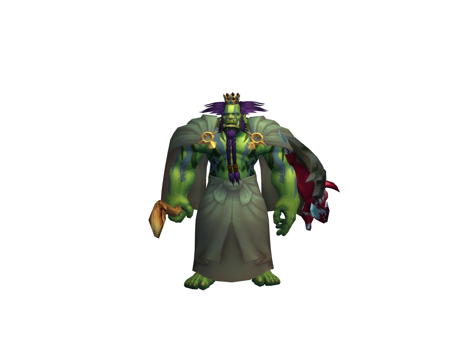Mosheeshers 3D character render