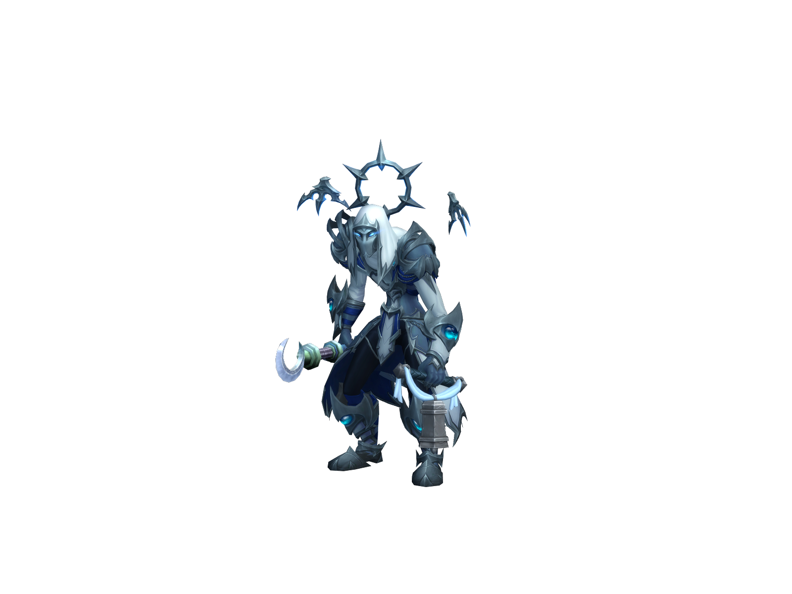 Bigdiscus 3D character render