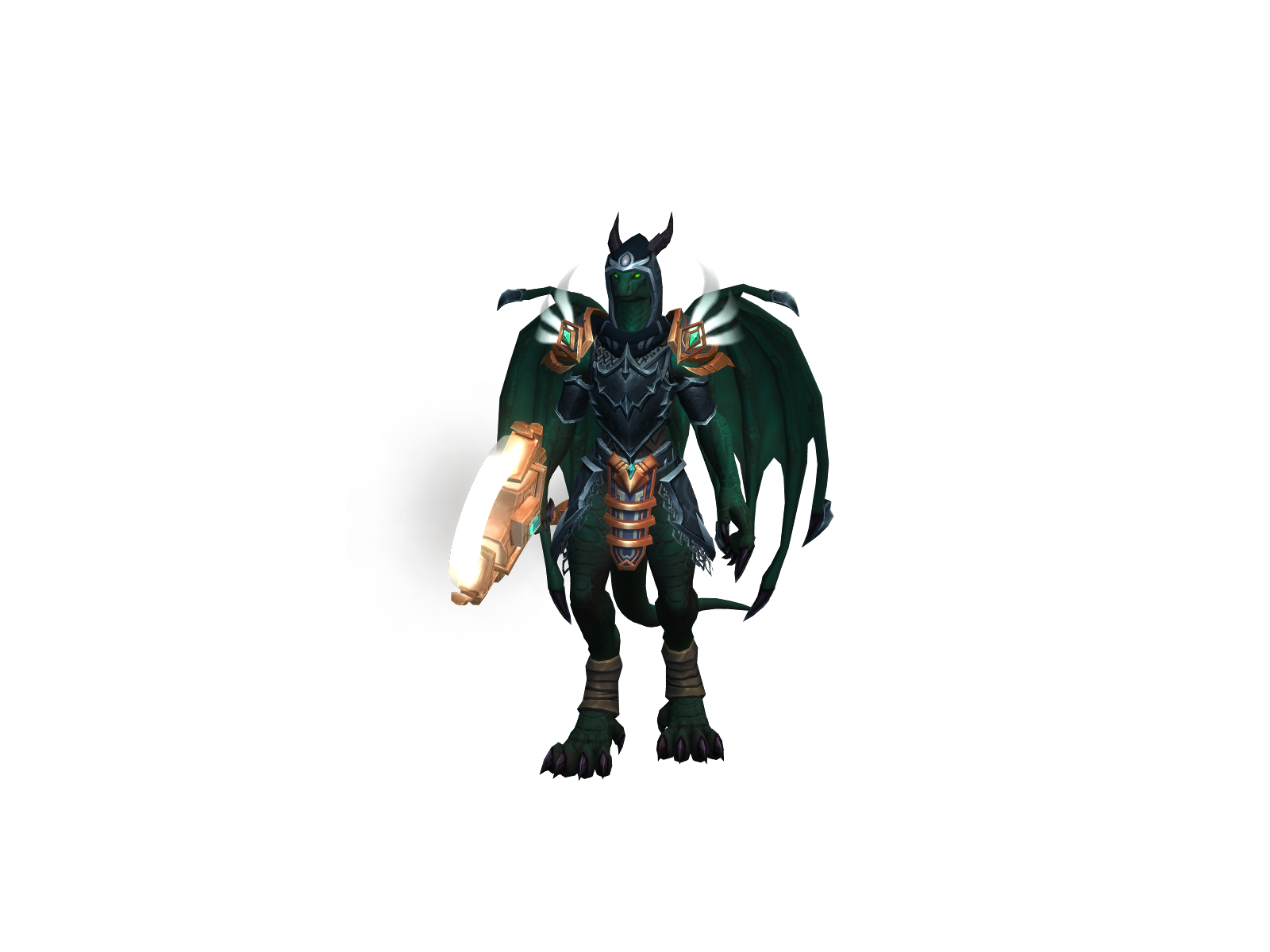 Merothrax 3D character render
