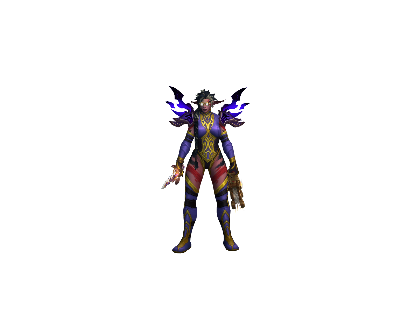 Tarotreader 3D character render