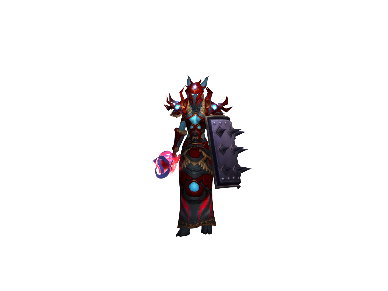 Lburst 3D character render