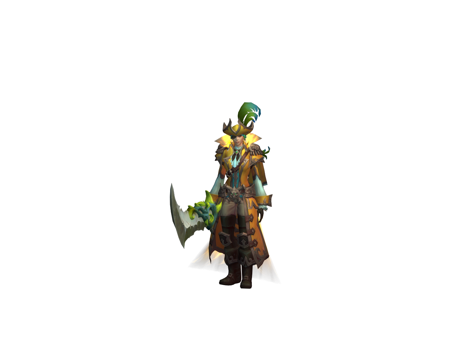 Akard 3D character render