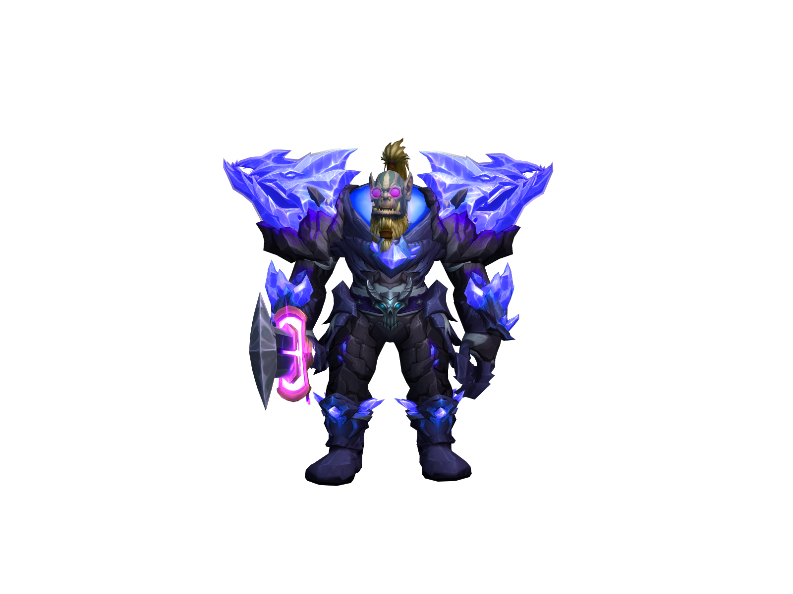 Pullyankgrab 3D character render