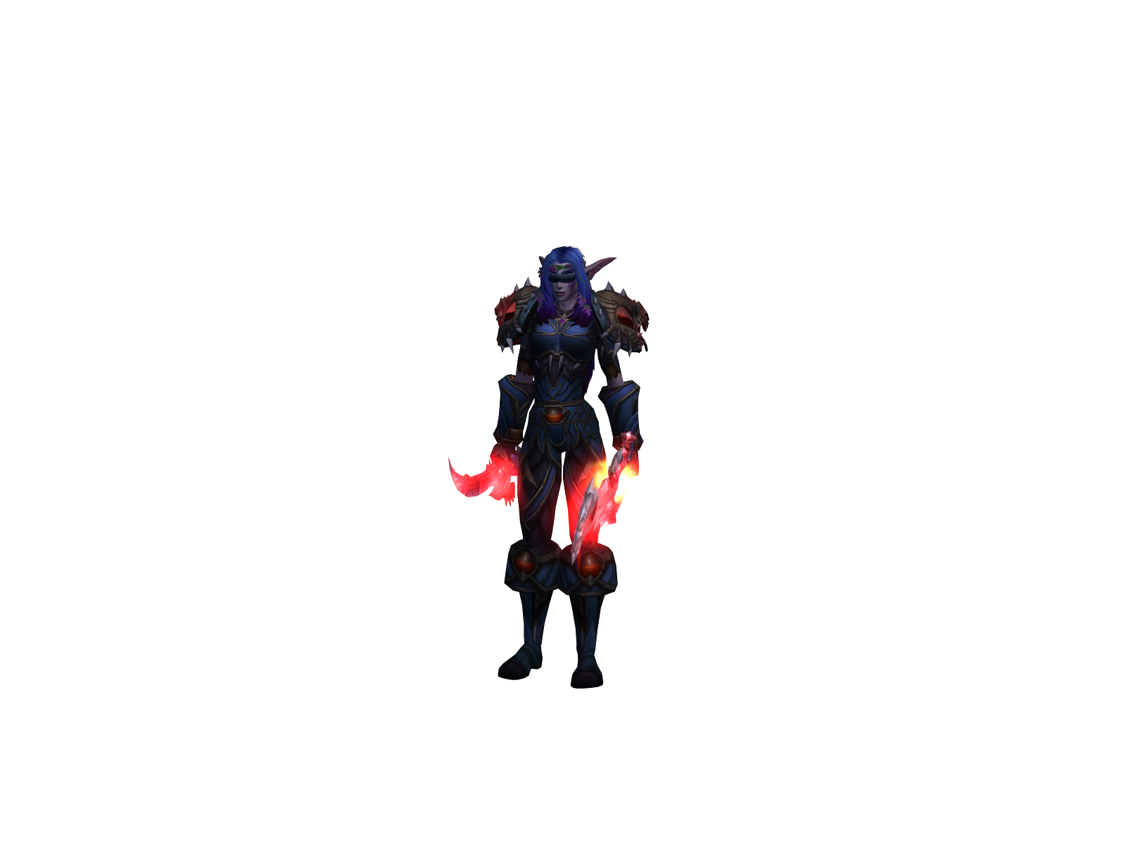 Villainah 3D character render