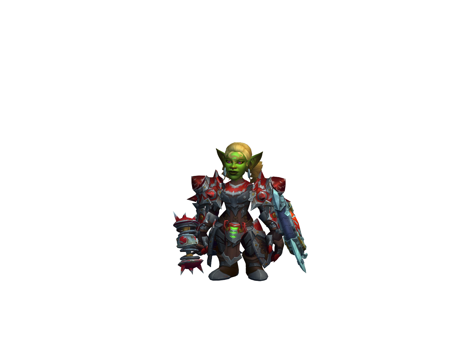 Mestixx 3D character render