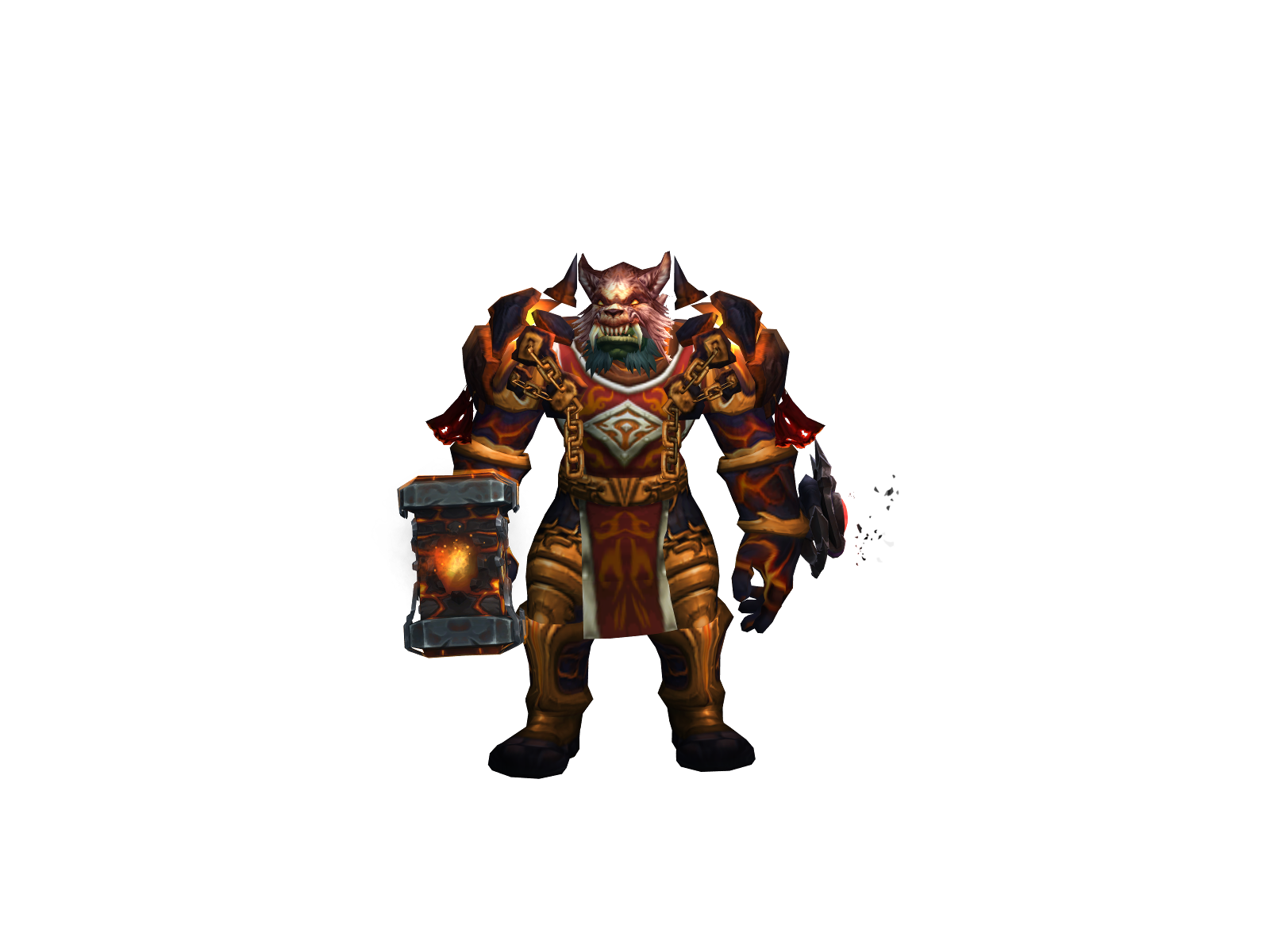 Blachii 3D character render