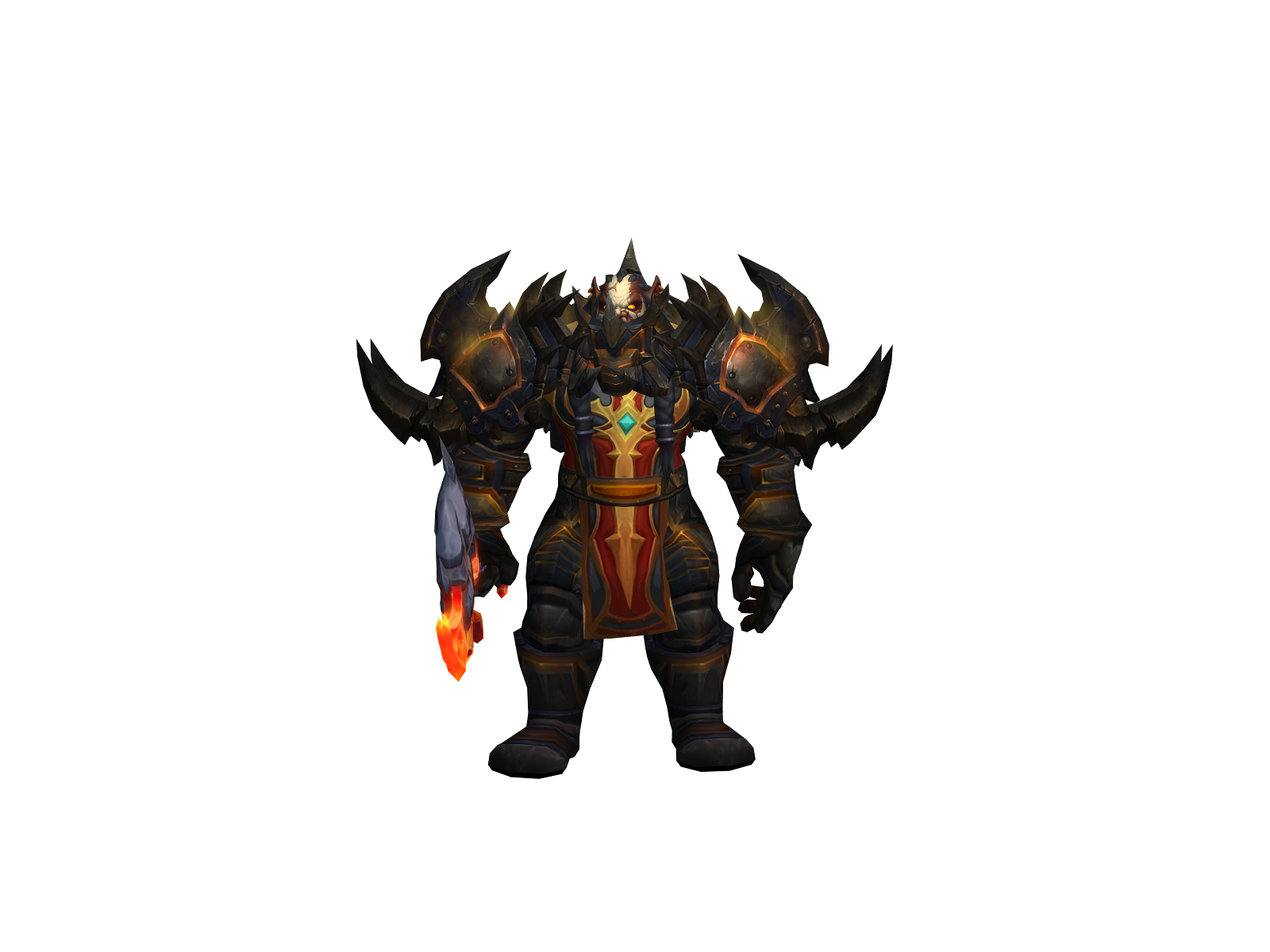 Douka 3D character render
