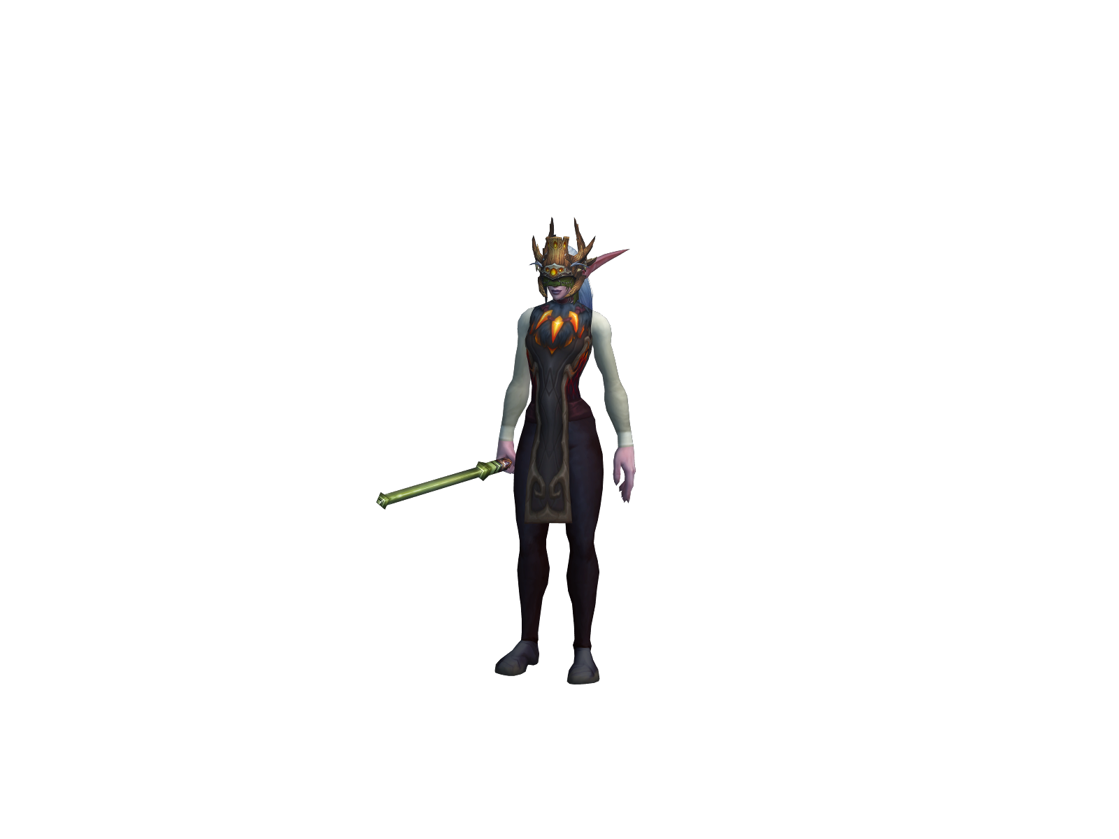 Vesoween 3D character render