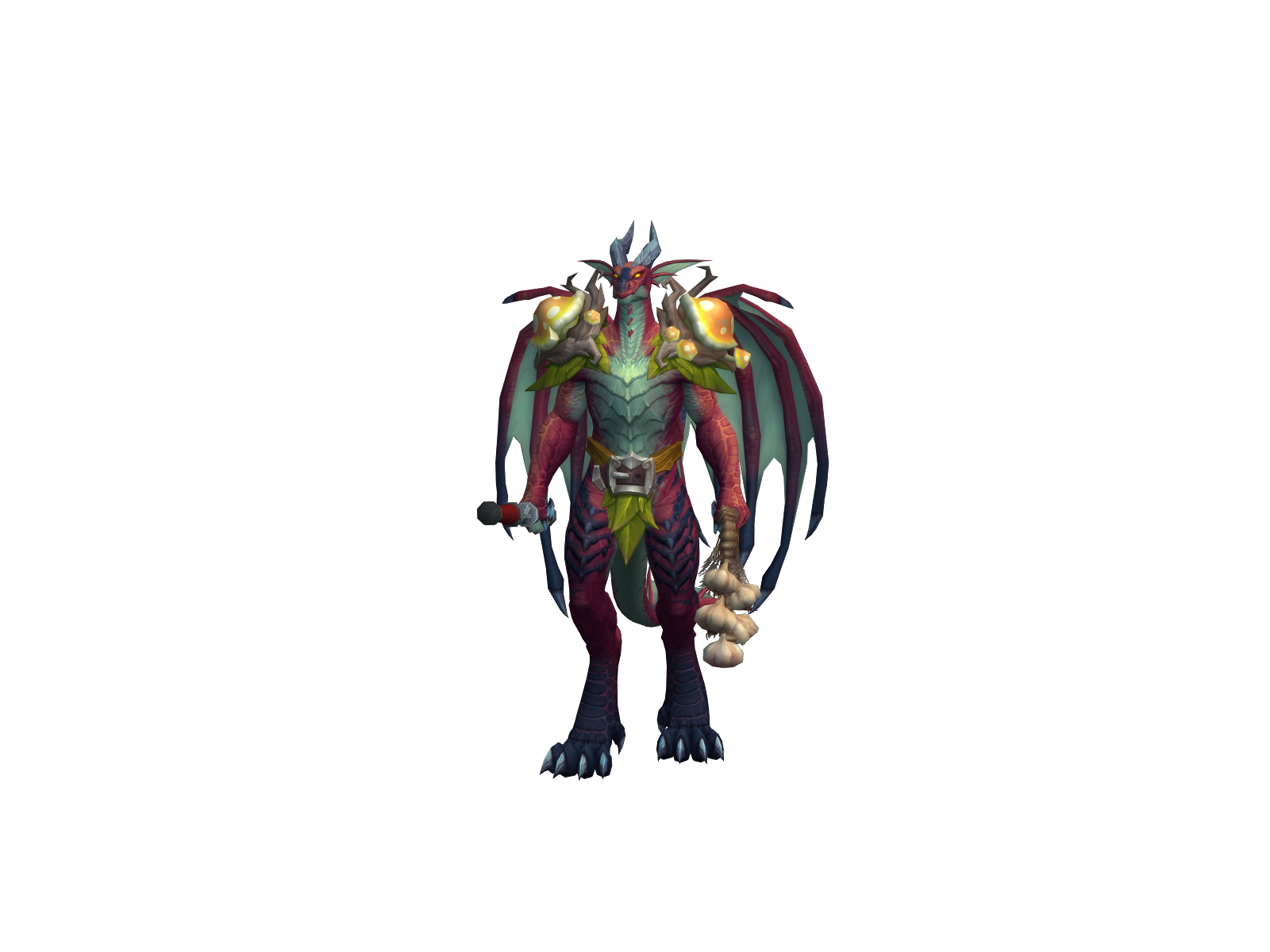 Hotid 3D character render
