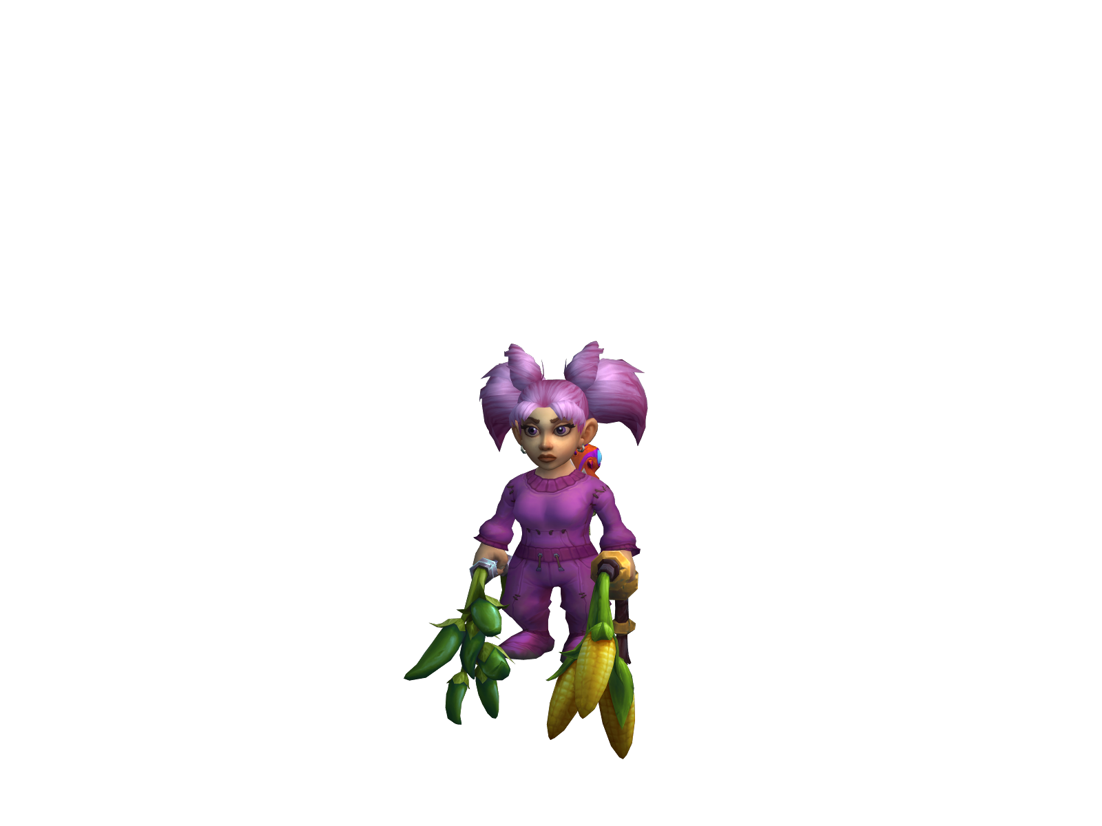 Cherish 3D character render