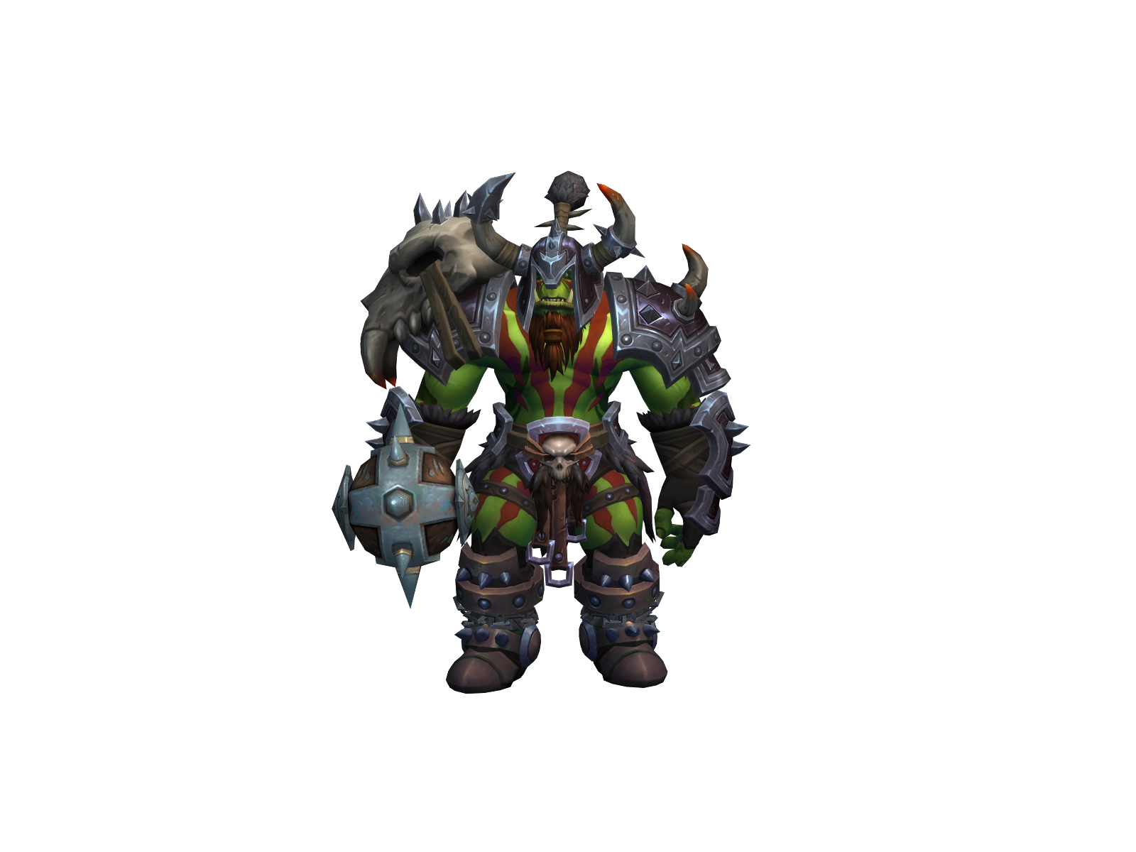 Bigblackclub 3D character render