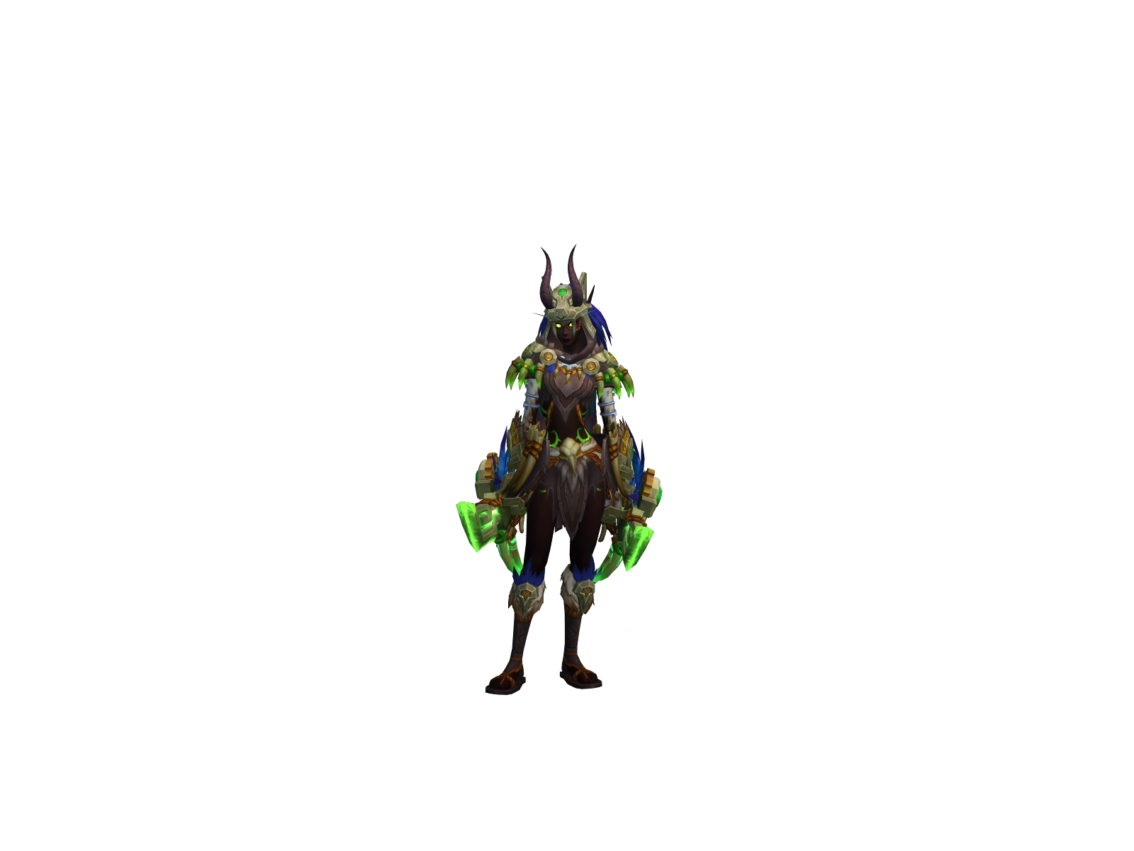 Demonnomed 3D character render