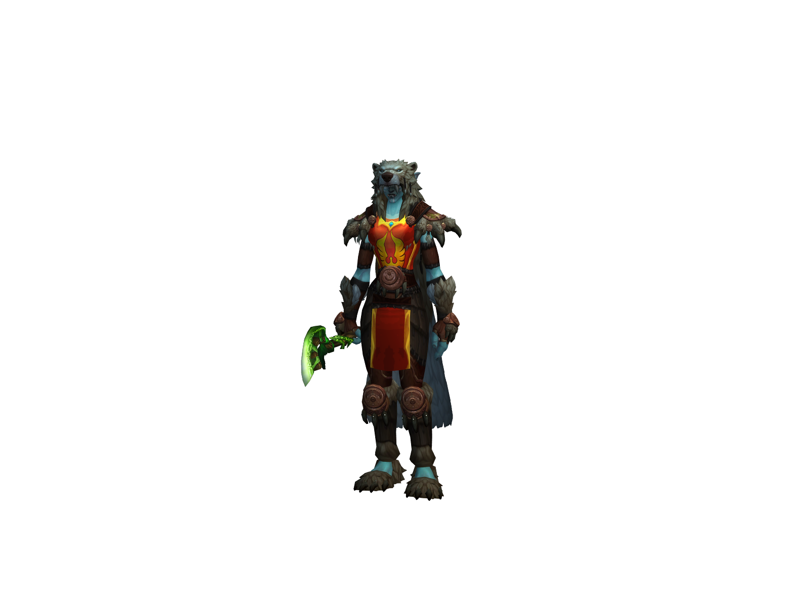 Squashydruid 3D character render