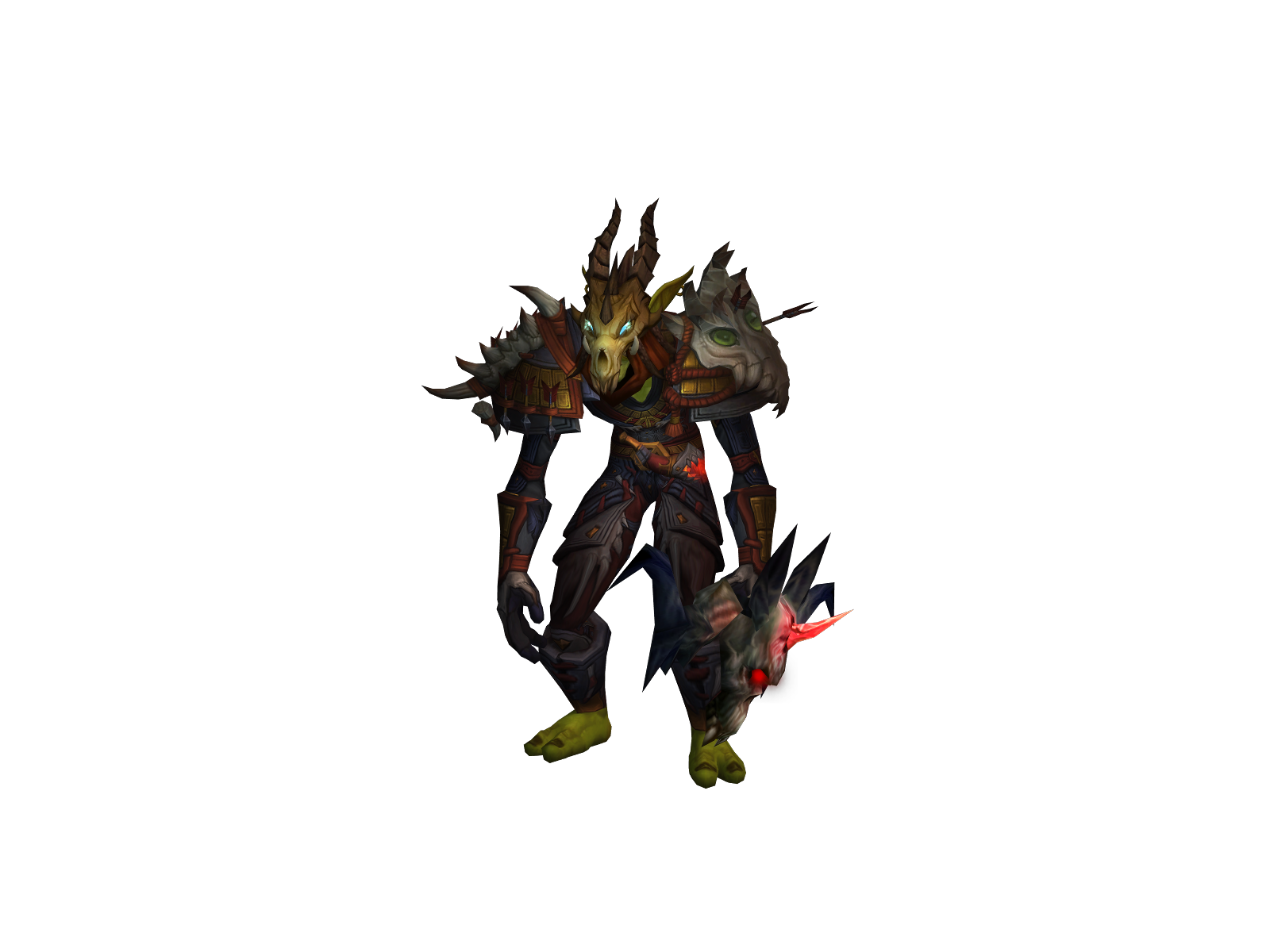 Naso 3D character render