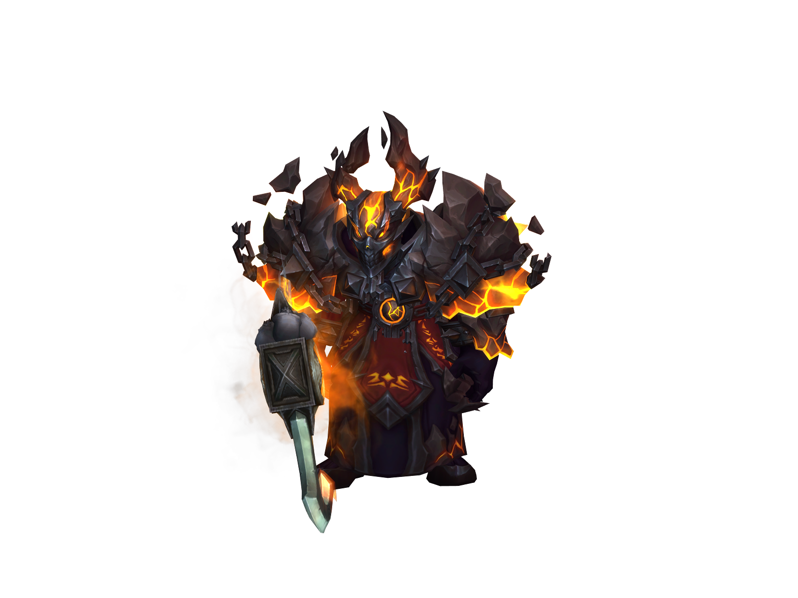 Hfear 3D character render