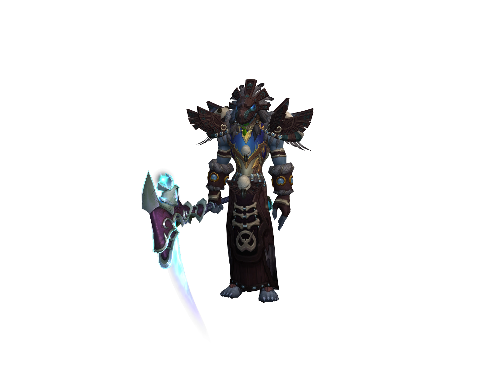Iniax 3D character render