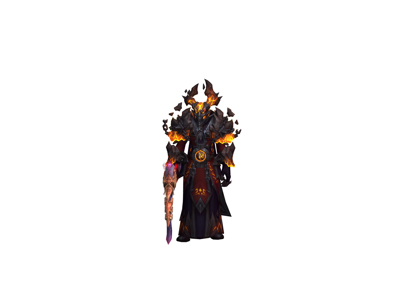 Somelock 3D character render
