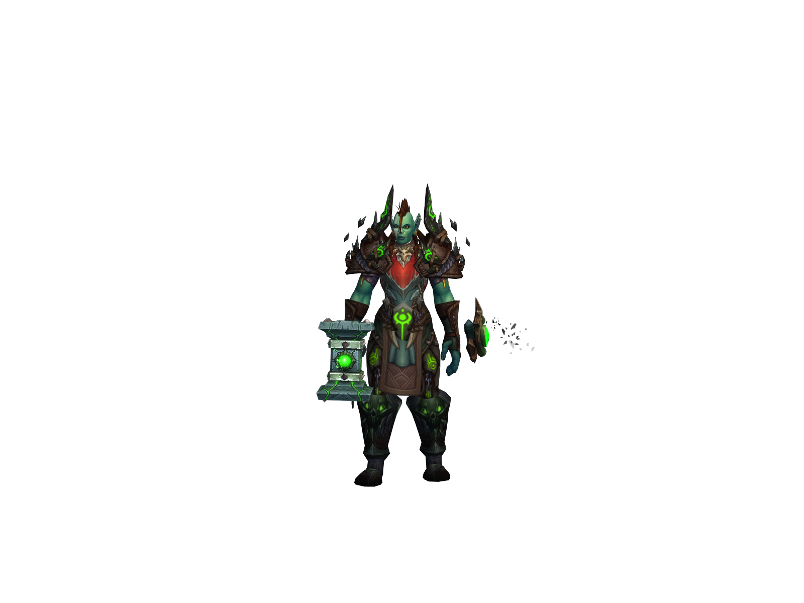 Throwxhands 3D character render