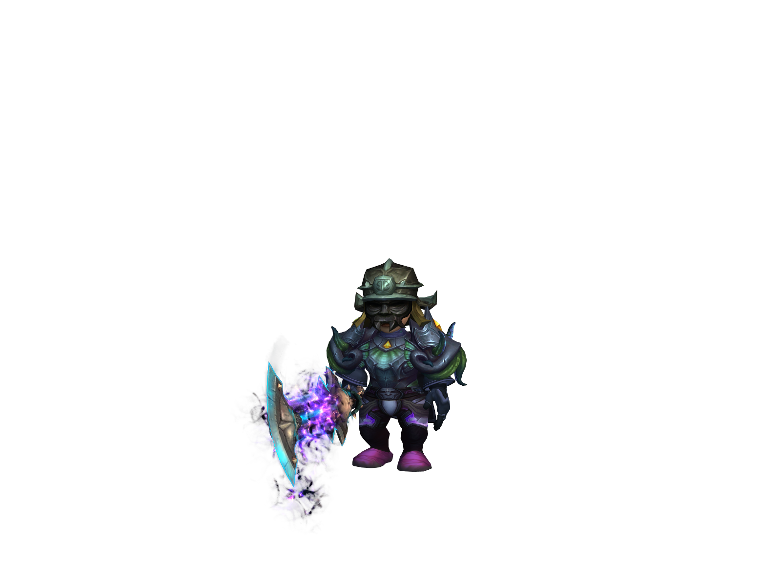 Feralprood 3D character render