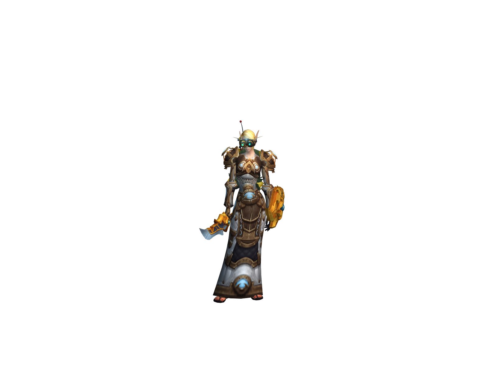 Aññâ 3D character render