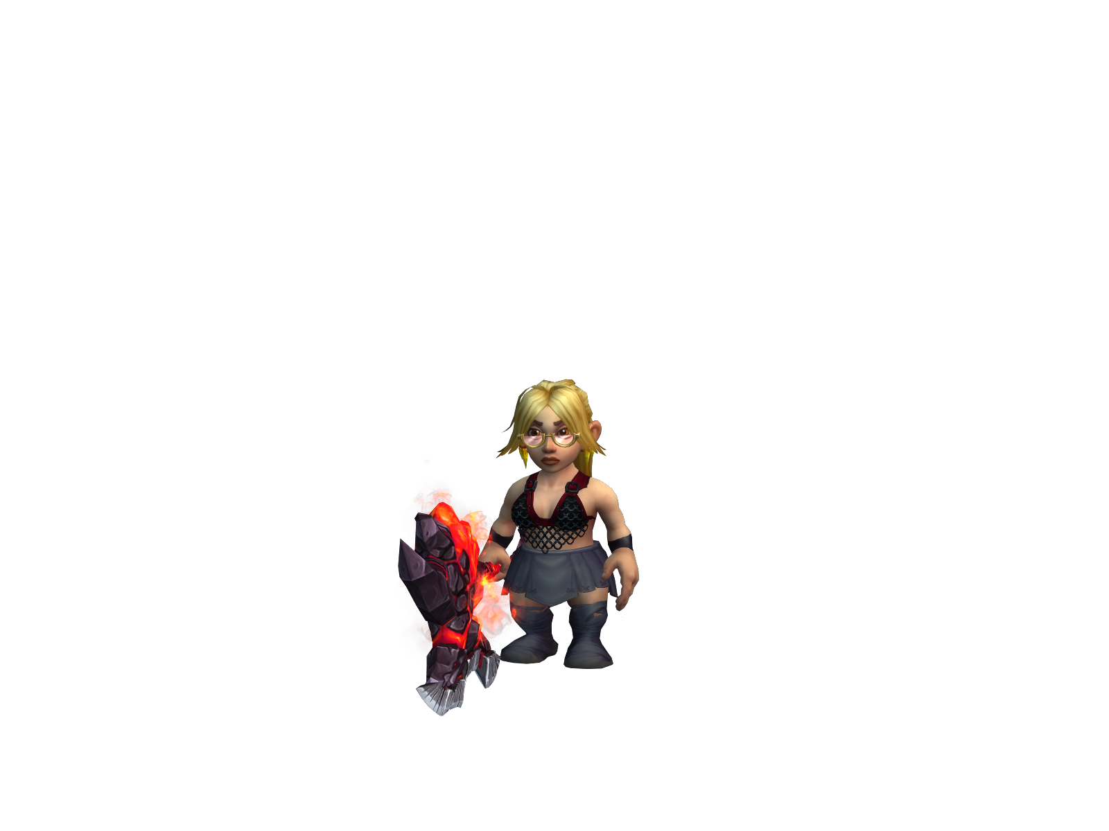 Ampx 3D character render