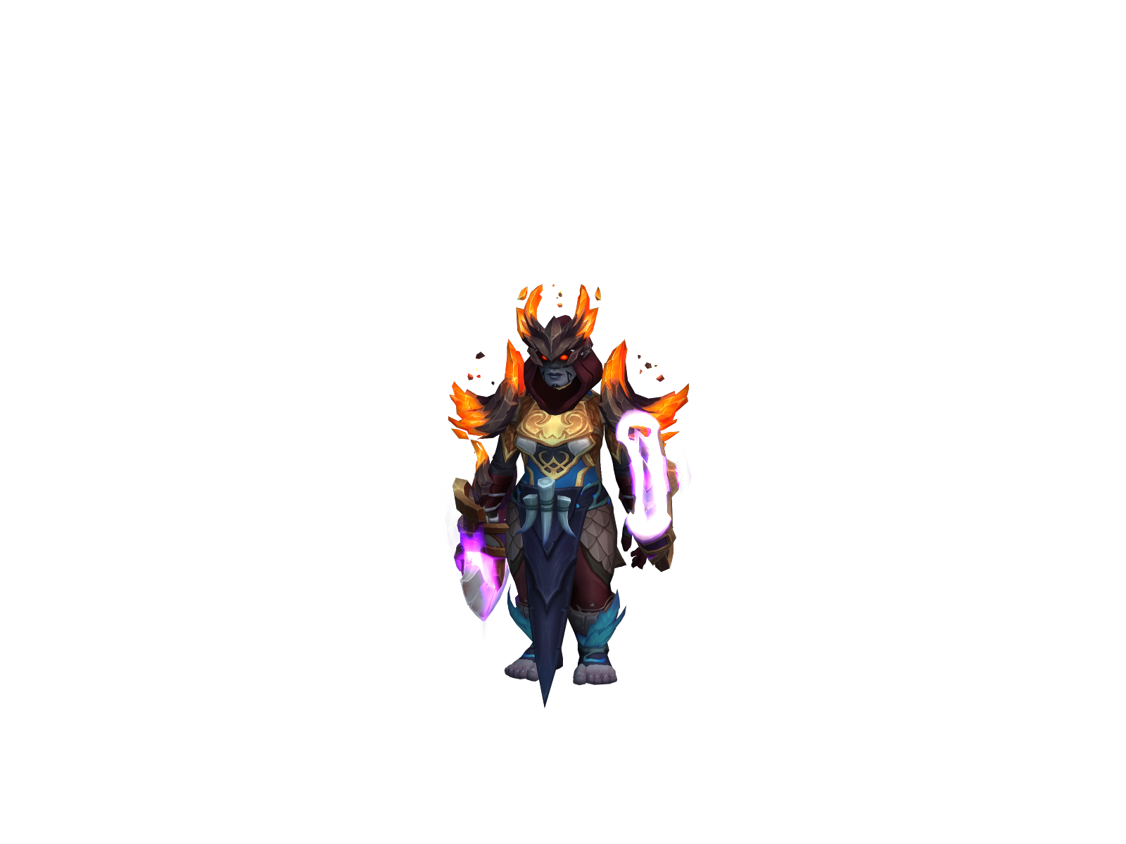 Whittye 3D character render