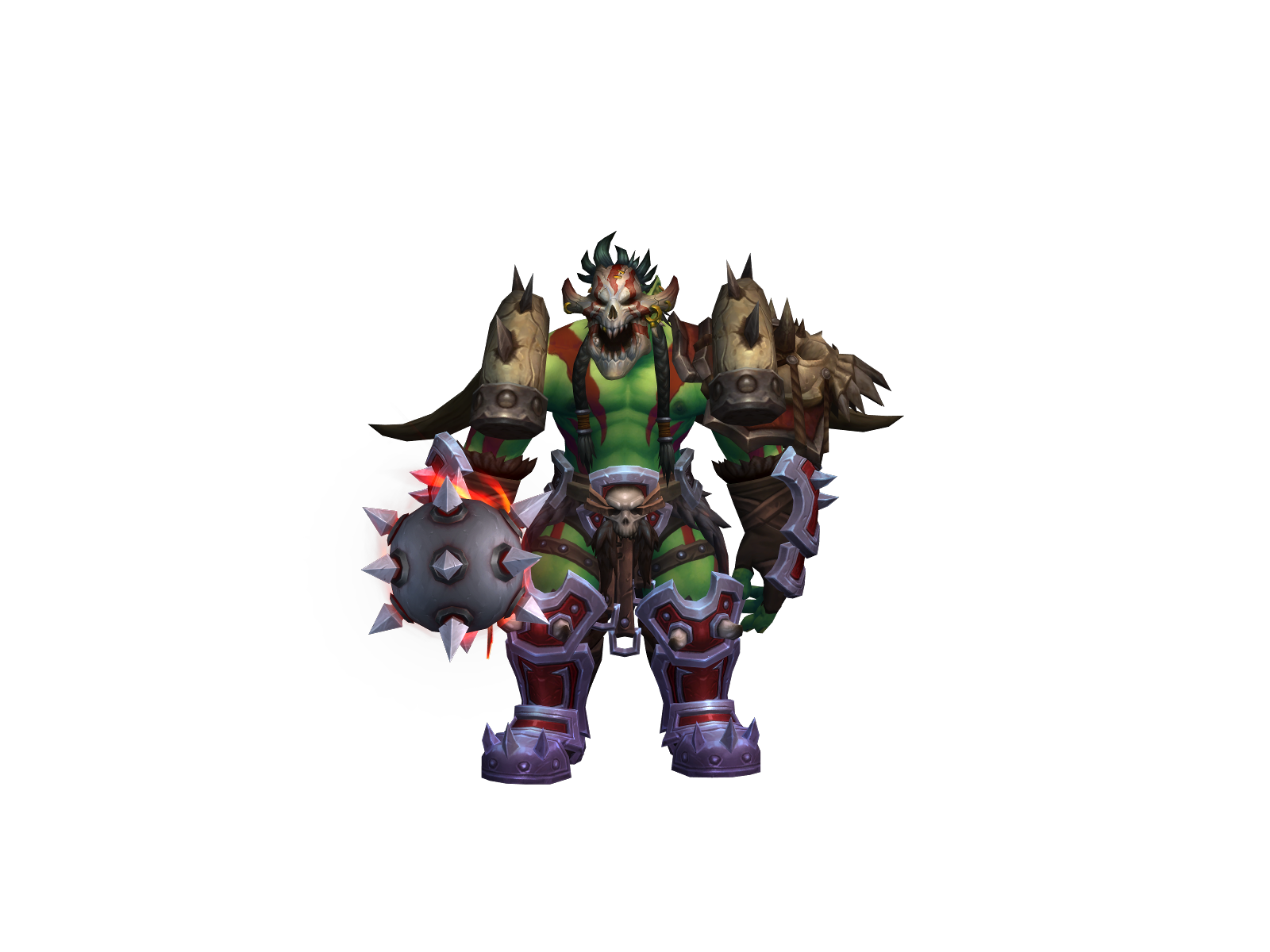 Mãim 3D character render