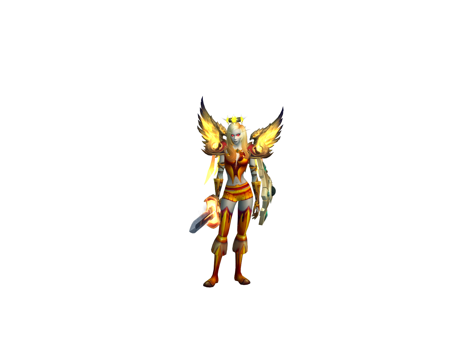 Lüñä 3D character render