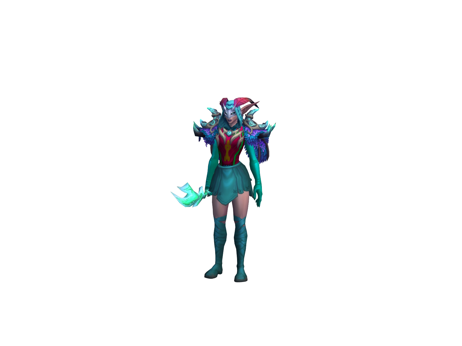 Nxlqt 3D character render