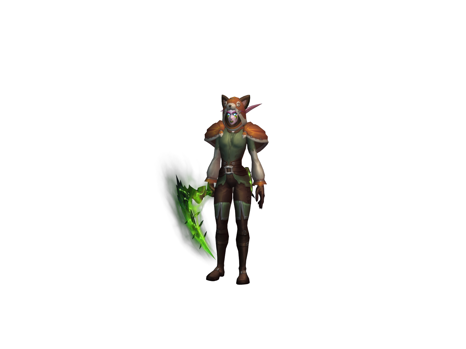Vornel 3D character render