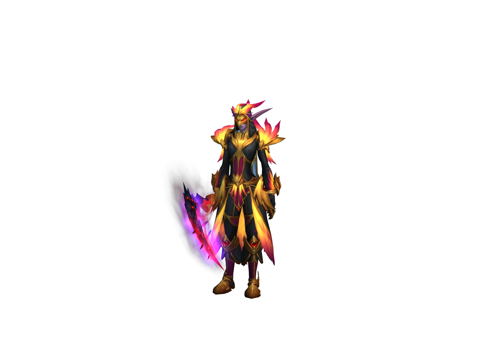 Phateprist 3D character render