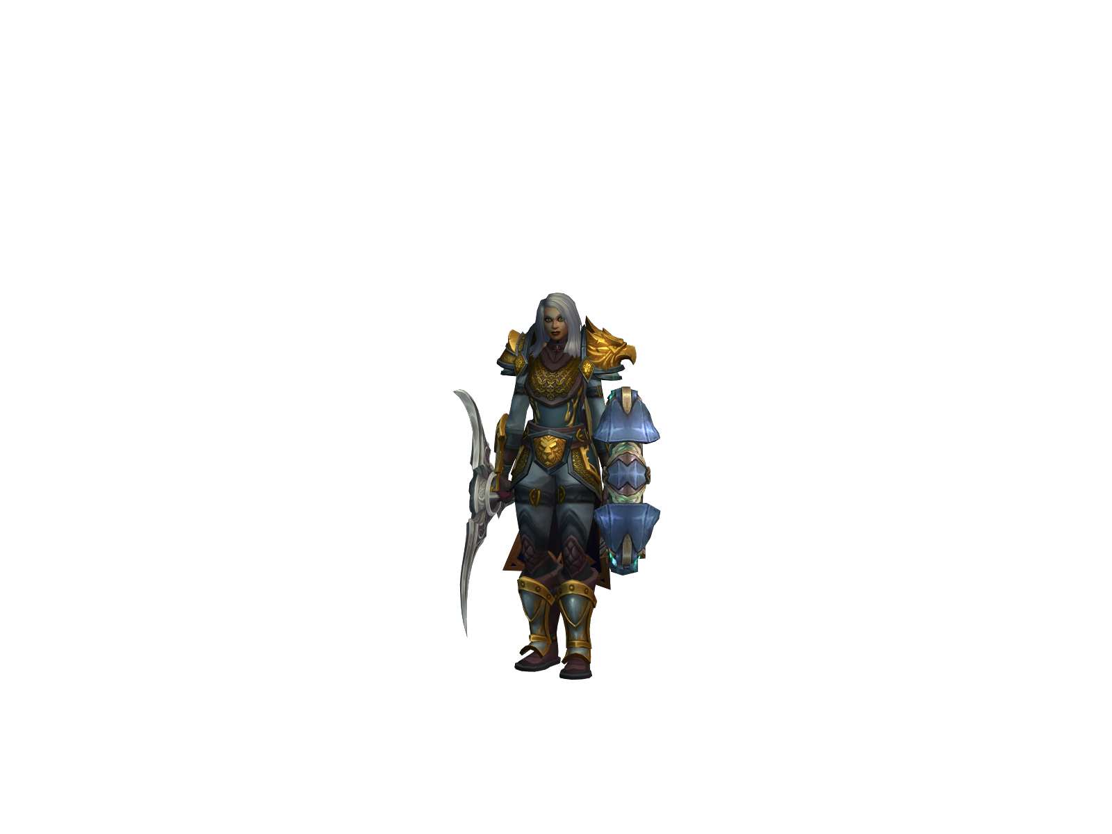 Deportadin 3D character render