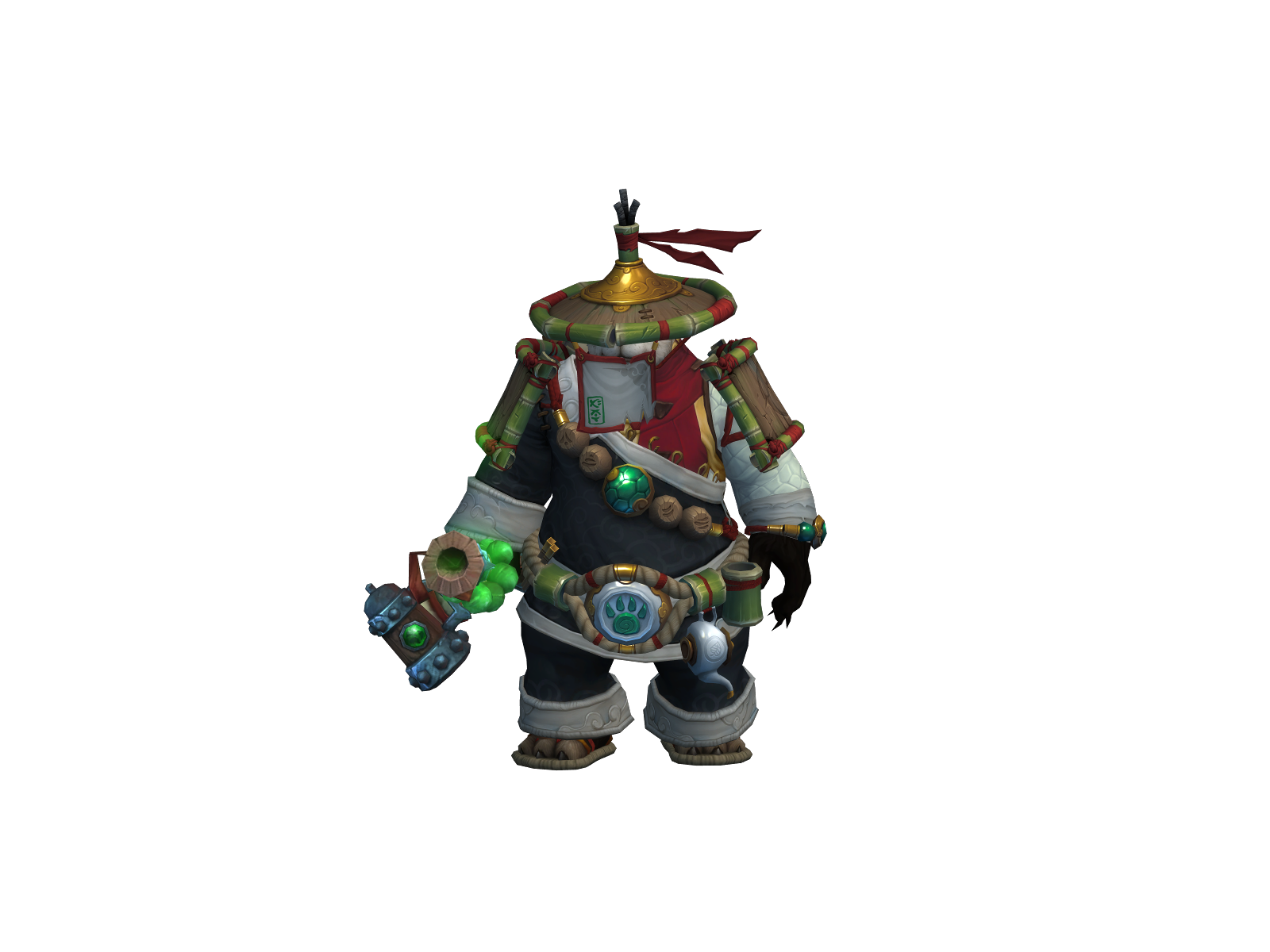 Tubishi 3D character render