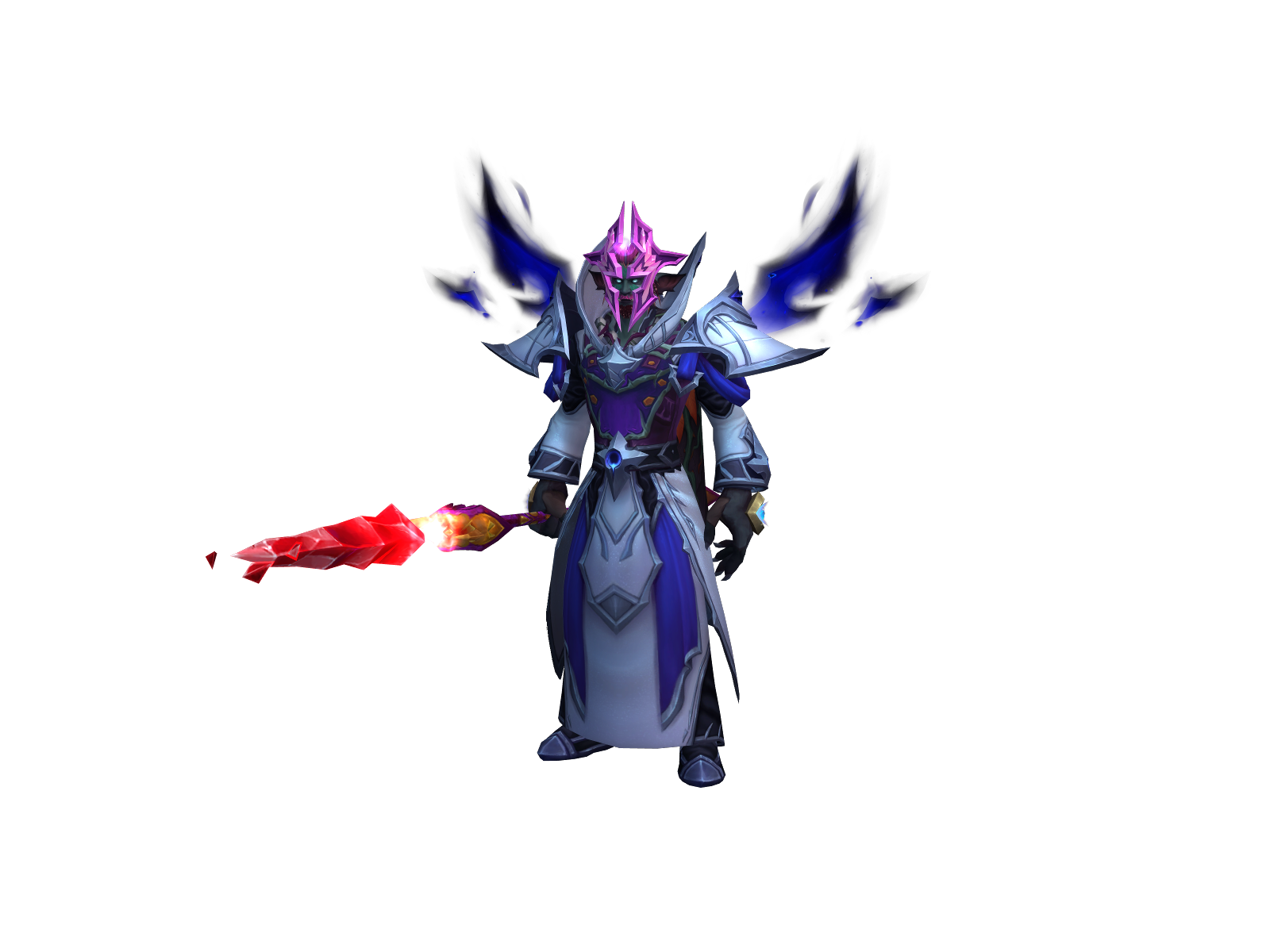 Wbeard 3D character render