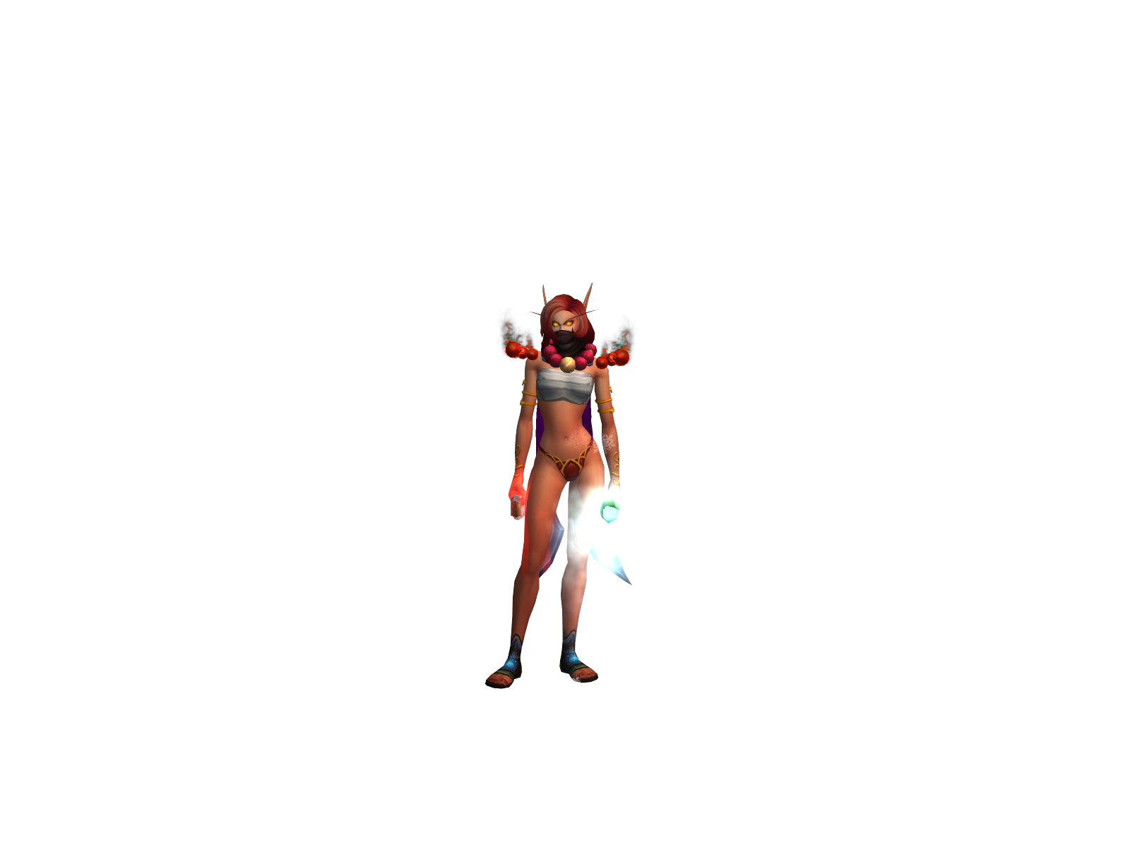 Gunxblade 3D character render